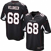 Nike Men & Women & Youth Cardinals #68 Veldheer Black Team Color Game Jersey,baseball caps,new era cap wholesale,wholesale hats